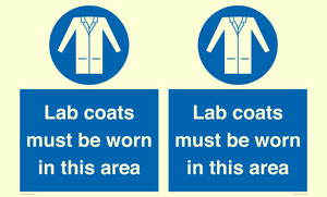 MV7841: Lab coats must be worn in this area