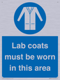MV7841: Lab coats must be worn in this area