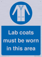MV7841: Lab coats must be worn in this area