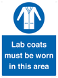 MV7841: Lab coats must be worn in this area