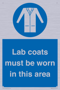 MV7841: Lab coats must be worn in this area