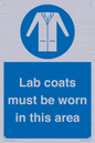 MV7841: Lab coats must be worn in this area