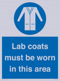MV7841: Lab coats must be worn in this area
