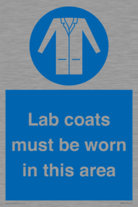 MV7841: Lab coats must be worn in this area