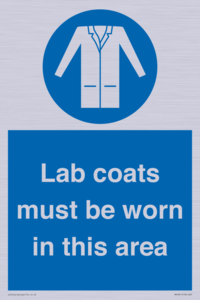 MV7841: Lab coats must be worn in this area