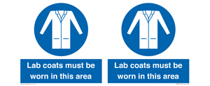 MV7841: Lab coats must be worn in this area