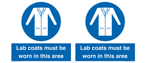 MV7841: Lab coats must be worn in this area