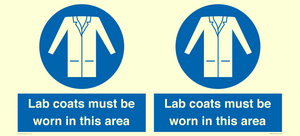 MV7841: Lab coats must be worn in this area