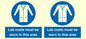 MV7841: Lab coats must be worn in this area