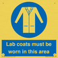 MV7841: Lab coats must be worn in this area