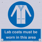 MV7841: Lab coats must be worn in this area