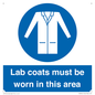MV7841: Lab coats must be worn in this area