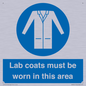 MV7841: Lab coats must be worn in this area