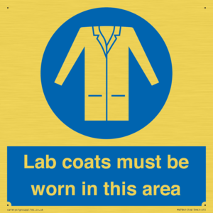 MV7841: Lab coats must be worn in this area