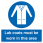 MV7841: Lab coats must be worn in this area