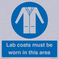 MV7841: Lab coats must be worn in this area