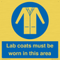 MV7841: Lab coats must be worn in this area