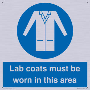 MV7841: Lab coats must be worn in this area
