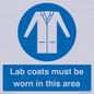 MV7841: Lab coats must be worn in this area