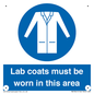 MV7841: Lab coats must be worn in this area