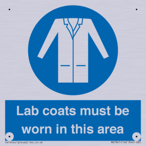 MV7841: Lab coats must be worn in this area