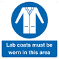 MV7841: Lab coats must be worn in this area