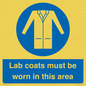 MV7841: Lab coats must be worn in this area