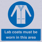 MV7841: Lab coats must be worn in this area