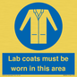 MV7841: Lab coats must be worn in this area