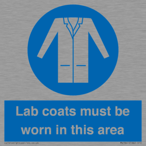 MV7841: Lab coats must be worn in this area