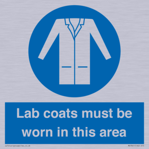 MV7841: Lab coats must be worn in this area