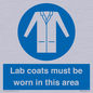 MV7841: Lab coats must be worn in this area