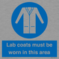 MV7841: Lab coats must be worn in this area