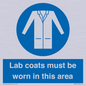 MV7841: Lab coats must be worn in this area
