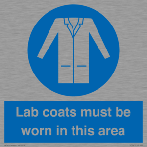 MV7841: Lab coats must be worn in this area