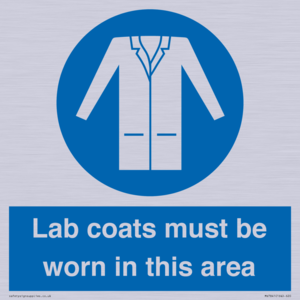MV7841: Lab coats must be worn in this area