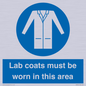MV7841: Lab coats must be worn in this area