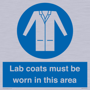 MV7841: Lab coats must be worn in this area