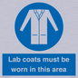 MV7841: Lab coats must be worn in this area