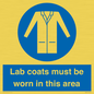 MV7841: Lab coats must be worn in this area