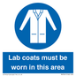 MV7841: Lab coats must be worn in this area