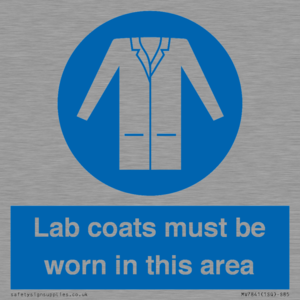 MV7841: Lab coats must be worn in this area