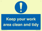 MV7862: Keep your work area clean and tidy