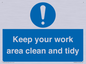 MV7862: Keep your work area clean and tidy