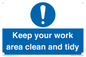 MV7862: Keep your work area clean and tidy