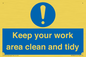 MV7862: Keep your work area clean and tidy