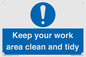 MV7862: Keep your work area clean and tidy