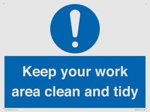 MV7862: Keep your work area clean and tidy