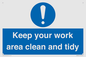 MV7862: Keep your work area clean and tidy