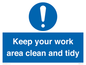 MV7862: Keep your work area clean and tidy